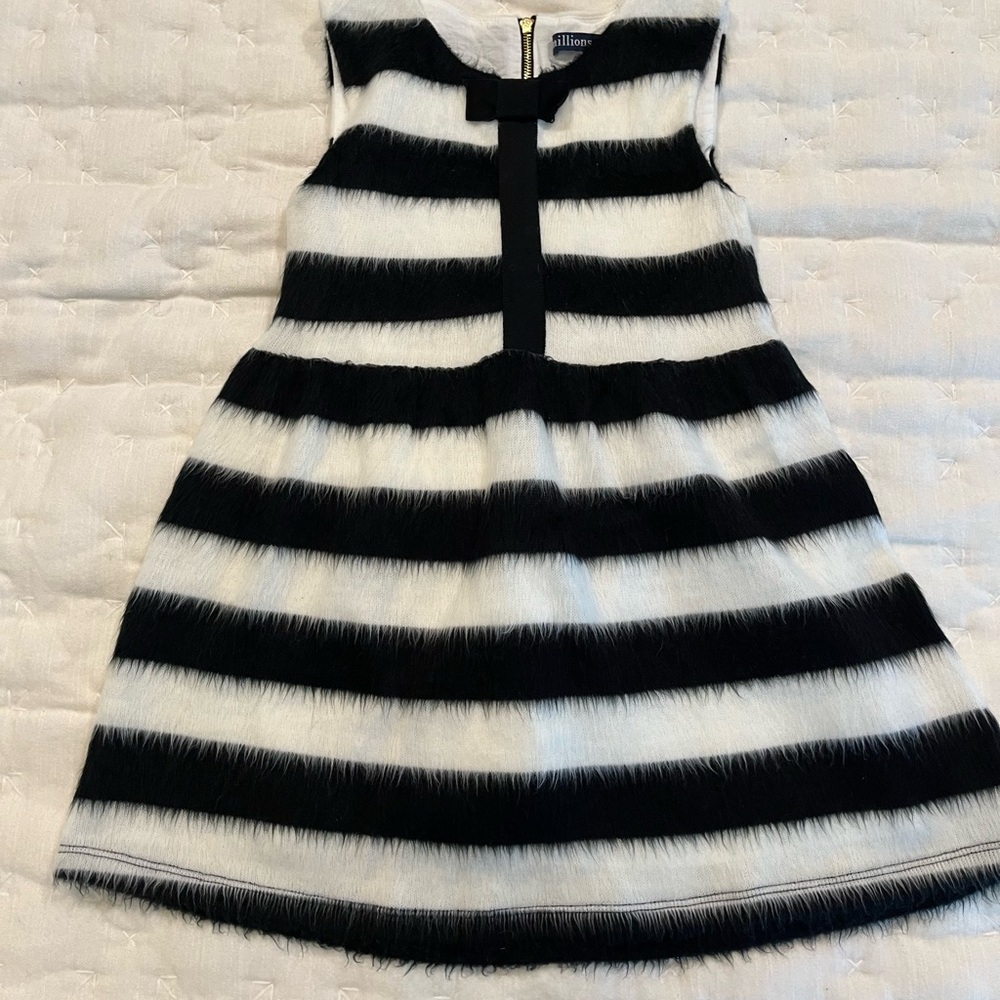 Black & White stripped dressed